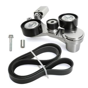 Drive Belt Tensioner Serpentine Belt fit for Chevy Malibu 2013-2014, for Impala 2014, fit for Buick Lacrosse/Regal 2012-2016, L4 2.4L, 12663047, 126502441265519212633829