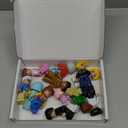 Large Magnetic People Figures for Kids, 3 Inches Magnetic Play People Compatible with Lego, 12 Pieces Magnet Toys for Kids Ages 3 4 5 6+, STEM Learning Toys Magnet Tiles Expansion