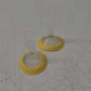 Nenesupply 19mm Oval Flanges Compatible with Medela Breast Pump Parts Replace 19mm Medela Flange Accessories. Work with Pump in Style Parts Symphony Parts Swing Maxi Harmony and Personalfit Flex