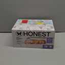 The Honest Company Clean Conscious Diapers for Delicate Skin Up to 100% Leakproof Hypoallergenic Fragrance-Free Baby Gender Neutral Prints Club Box Size Newborn 72 Count (Prints (Above It All + All the Alpacas)