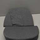 Pregnancy Pillows for Sleeping, Upgraded Memory Foam Maternity Pillow for Pregnant Women, Pregnancy Wedge Pillow with Cooling Removable, Washable Cover, Support for Belly(Light Grey)