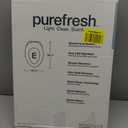 KOHLER K-5588-0 Purefresh Elongated Nightlight Toilet Seat, with Grip-Tight Bumpers, Quiet-Close Seat, Quick-Release Hinges, Quick-Attach Hardware, No Slam Toilet Seat, White