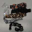 Simpeak Scrunchie Bands Compatible with Garmin Vivoactive 6/Vivoactive 5/3/Forerunner 55/165/245/645/Venu Sq 2/Venu 2 Plus Smartwatch, 20mm Watch Bands Quick Release Stretchy Strap for Women,6.8-8.6"