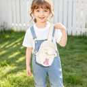 Uygafly Gifts for Girls Kids Toddler,Initial Crossbody Bag Purse Cream,C