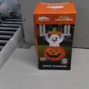 Joiedomi 5 FT Halloween Inflatable Ghost Outdoor Decorations, Blow Up Yard Decorations in Pumpkin, Blow Up Ghost Inflatable with LEDs for Cute Halloween Decor