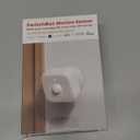 Smart Motion Door Sensor - Wireless PIR Motion Detector for Home Security, Compatible with Alexa, Google Assistant & Apple Home via SwitchBot Hub, Easy Installation, Real-Time Alerts (2025-White)