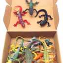 Guaishou Artificial Model Reptile Lizard Animal Figures Kids Gift 12pcs