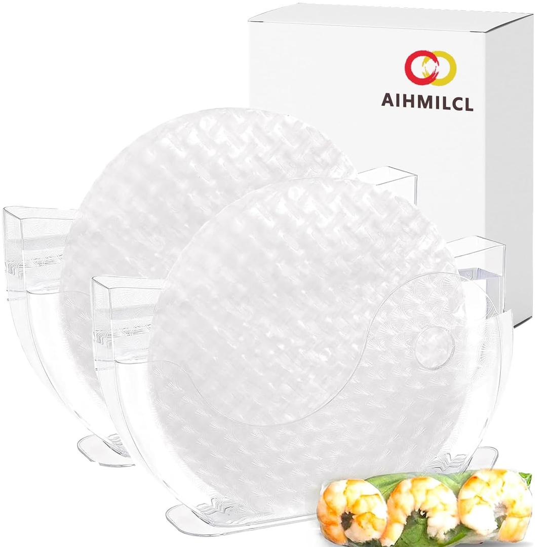 Paper Bowls Rice Holder Rice Paper Wrappers for Spring Rolls Wrappers R ice P aper Water Bowl Spring Roll Water Bowl Use To Container Wonton (2)