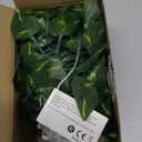 Vine with Fairy Lights, 33ft 100 LEDs Vine Lights Pothos Battery Operated Indoor String Lights, Artifical Garland Leaf Fairy Light Wall Wedding Garden Dorm Bedroom Decor