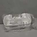 TAILI Shower Caddy Suction Cup 2 Pack, Heavy Duty Bathroom Organizer, Removable Shelves for Inside Shower, Shampoo, Waterproof Suction Plastic Storage for Bathroom Accessories Holder, White