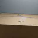 ENITYA Reading Pillow for Sitting in Bed Adult, 24in XXL Back Pillow for Bed Sitting up, Big Pockets & Built-in Arms, Back Support Chair Pillow for Watching TV/Reading/Gaming/Resting/Post Surgery,Grey (XXL(Above 5'11"))