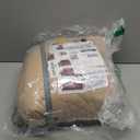 U-NICE HOME Recliner Chair Covers Reversible Chair Cover Pet Covers for Dogs with Elastic Straps Water Resistant Diamond Quilted (28''Recliner Oversized, Sand/Beige)