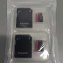 2 Pack Micro Memory Card 128GB Class 10 with Adapter High Speed Memory Card for Tablet,Drone