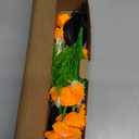 Halloween Decorations Solar Marigold Garden Lights Outdoor,2PACKS Artificial Marigold Flowers for Halloween Party Gifts Decor,Solar Flowers Path Lights for Lawn/Grave/Creepy Decor