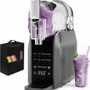 Slushie Machine, No Ice Needed, 88 oz Slushie Machine for Home with Dust Cover, Professional Frozen Drink Maker, 7 Preset Programs+Rinse, Frozen Margaritas, Frapps, Milkshake, and More