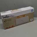 bella 2 Slice Slim Toaster, Fits-anywhere Kitchenware, 6 Setting Shade Control with Reheat & Cancel Buttons, Fits sourdough, 10 Long Slot, Anti Jam & Auto Shutoff, 900 Watt, Oatmilk