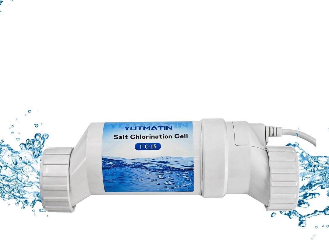 T-CELL-15-SWP Salt ChIorination Cell T 15 Replacement for Hayward for In-Ground Swimming Pools up to 40,000 Gallons, W3T-CELL-15, T-Cell 15
