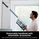 Shark PowerPro Plus Cordless Stick Vacuum, Lightweight, Rechargeable, FloorDetect Technology, HEPA Filter, Up to 50-Minute Runtime, Powerful Pet Hair Pickup, Carpets & Hard Floors, Pure Water, IZ377H