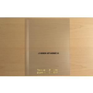 Nicky's Folders English Communicator, Parent-Teacher Folder, Patented Tear-Resistant Flexible Plastic 2 Inside Pockets, 2 Exterior Sleeves, Letter Size Paper, Single Color(24 Pack) (Clear)