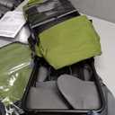 besrey Baby Backpack Carrier, Toddler Hiking Backpack with Safety 3-Height Seat, Adjustable Straps&Waist Belt, Foldable Frame Lightweight Large Capacity Child Carrier for Hiking (Army Green)