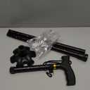 Walking Cane PANZHENG Cane for Man/Woman | Mobility & Daily Living Aids | 5-Level Height Adjustable Walking Stick | Comfortable Plastic T-Handle Portable Walking Stick Folding Cane (balck flower)