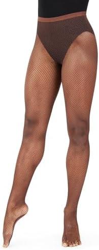 Capezio Women's Studio Basics Fishnet Seamless Tight XL