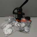 VEVOR Button Maker Machine, 2.25 inch/58mm Pin Maker with 100pcs Button Parts, Button Maker with Panda Magic Book, Ergonomic Arc Handle Punch Press Kit, for Children DIY Gifts and Christmas