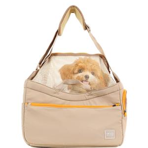 Soft and Comfortable Pet Carrier and Business Backpack with Strong Support - Ideal for Business, Travel, and Outings with Small Dogs and Cats (Kahki,15.7" L x 5.5" W x 9.8" Hup to 16lbs