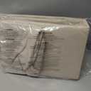 Bedsure 100% Washed Cotton Duvet Cover Queen Size - Oatmeal Minimalist Cotton Duvet Cover Linen Like for All Seasons - GentleSoft Plain Simple Bedding (Oatmeal, Queen, 90"x90")