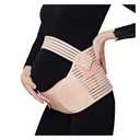 Adjustable Maternity Support Belt For Mid-to-Late Pregnancy Stabilizing Belly Wrap For Back Support(Skin,XL)