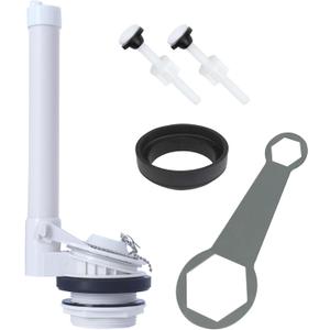 2" Toilet Flush Valve Replacement Kit Compatible with American Standard Flair Series Toilets Two Piece Replace Part 738356-0070A Toilet Drain Valves with Flapper, Include Install Hardware