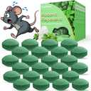 24PCS Mouse Repellent, Natural Ingredients, Safe for Kids and Pets, Peppermint Oil to Repel Mice and Rats, Ideal for Indoor Use, Rat Repellent Balls Deterrent Indoor Pest Insect Control