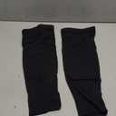 SUJAYU 2 Pack Basketball Knee Pads Sleeves, Honeycomb Anti Collision Knee Pads Leg Compression Sleeves, Outdoor Sports Sleeves for Skating Wrestling Soccer Football Volleyball (Black, Large)