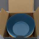 Unbreakable Large Cereal Bowls Set of 6, 32 Ounce BPA-Free Microwave & Dishwasher Safe Salad Bowls, Stackable Multicolor Kitchen Bowls for Serving, Soup, Oatmeal, Pasta, Camping & Daily Use