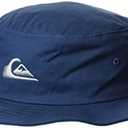 Quiksilver Men's Bushmaster Sun Protection Floppy Visor HAT, India Ink, XXL