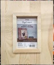Rustic Wood Photo Frame 4"x6"