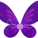 Fairy Wings for Adults, Women Girls Butterfly Fairy Wings Fairy Costumes Sparkle Fairy Princess Angel Wings Cosplay Christmas Halloween Dress Up Birthday Party Favor Gift for Girls Women Purple