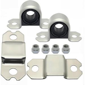 3C0411303AA Front Stabilizer Bar Bushing Kit for 2006-2018 VW Passat/Tiguan & Audi Q3 Sportback - Direct Fit Anti-Roll Bar Link Bushings Pair (Left & Right Suspension Components)