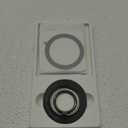 Lamicall Magnetic Phone Ring Holder for MagSafe, [Flexible 360 Rotation] Magnet Finger Ring Grip Stand Holder, Fit for iPhone 16 15 14 13 12, Pro, Pro Max, Plus, Mag Safe Accessories, Misty Black