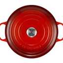 Le Creuset Enameled Cast Iron Signature Round Dutch Oven, 9 qt., Cerise