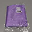 Homiest 12 Pack Light Purple Satin Dinner Napkins - 17x17 Inches, Scalloped, Silky Elegant Wedding & Party Napkins