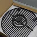 19.5" Round Grill Grate for Akorn Kamado Ceramic Grill, Pit Boss K24, Louisiana Grills K24, Char-Griller 16620, Cast Iron Grill grates Replacement for Akorn Kamado, Expert kamado, Kamado Acorn