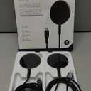 ESR for MagSafe Charger, 2 Pack Wireless Charger for iPhone 17/16/15/14/13/12,AirPods 4/3/Pro 2/Pro, Galaxy S25 Strong Magnetic Lock,Reinforced Braided Nylon A/C Cable,Black