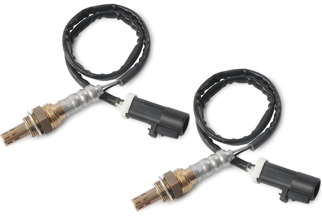 2PCS 15717 Oxygen Sensor Upstream Downstream O2 Sensor Compatible with Ford F150 F250 F350 Ranger Escape Explorer Mustang Foucs Expedition Mazda Lincoln Jaguar Mercury Aston Martin Replace 15716 15718
