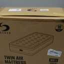 Sebor Air Mattress Twin with Built-in Pump 18", Comfortable Self-Inflating Air Mattress with High-Speed Pump, Durable Blow Up Mattress Twin with Storage Bag for Guests, Camping, Travel (Blue)