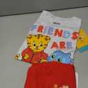 Daniel Tiger's Neighborhood Boys Short Sleeve T-Shirt and Mesh Short Set for Toddler, Size 4T