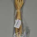 LorisArm 12.5" Spatula, Bamboo Slotted spatula, thick Wooden Kitchen Spatulas Turner, Egg Scraper, Wood Cooking Utensil, Spatulas for Flipping, Serving, Scraping & Turning Pack of 2