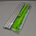 Mop Handle Compatible with Swiffer, Detachable Green Extra Long Mop Handle for Swiffer