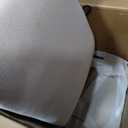 COLAMY Swivel Rocking Recliner Chair, Nursery Rocker Glider Recliner with Extra Large Footrest, Deep Seat, High Back, Upholstered Fabric Reclining Single Sofa for Living Room-White