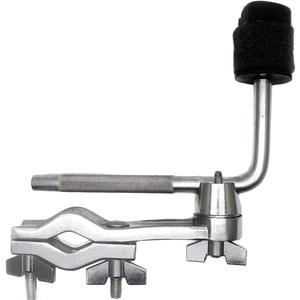Jiayouy Drum Set Mounting Clamp Chrome Cymbal Boom Arm with Clamp Holder Bracket Percussion Instrument Accessories Silver